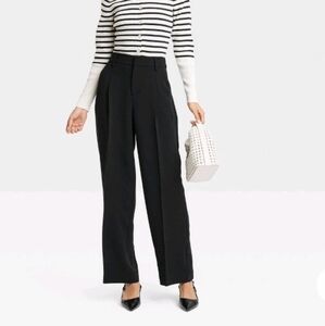 NWT A New Day Wide Leg Crepe Trousers